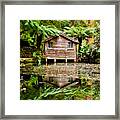Reflections On The Pond Framed Print