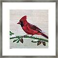 Regal Red Framed Print