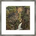 Reichenbach Falls Framed Print