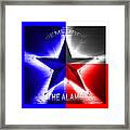 Remember The Alamo Framed Print