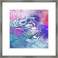 Reptile Profile Framed Print