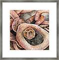 Rusty Chains Framed Print