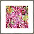 Rhapsody- Art By Linda Woods Framed Print