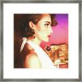 Rhapsody In Profile  ... Framed Print