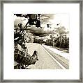 Ride To Live Framed Print