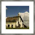 Riel Rebellion Period Farm House Framed Print