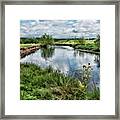 River Tame, Rspb Middleton, North Framed Print