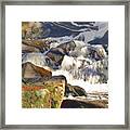 River Wild Framed Print