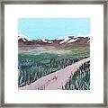 Road From Manzanar Framed Print