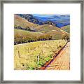 Road Into The Kanimbla Valley Framed Print