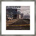 Road To Nowhere Framed Print