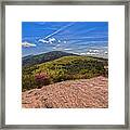 Roan High Knob Framed Print