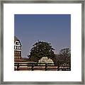 Roanoke Virginia Springtime Cityscape Framed Print