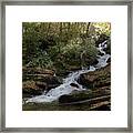 Roaring Fork Falls - October 2015 Framed Print