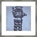 Robbie The Robot From Forbidden Planet By John Springfield Framed Print