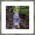 Robert H. Treman State Park Canal 2 Ithaca Ny Framed Print