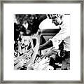 Robert Kennedy Shaking Hands Framed Print
