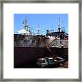 Robinson Dry Dock, Cape Town Framed Print