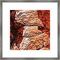 Rock Abstracts Of Litchfield N P #1 Framed Print