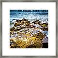 Rock Pier Framed Print