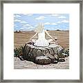 Rock With A View Framed Print