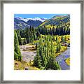 Rockies And Aspens - Colorful Colorado - Telluride Framed Print