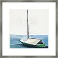 Rockport Boat Study Framed Print