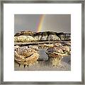 Rocks And Rainbows Framed Print
