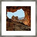 Rocky Arch In Cederberg Mountains Framed Print