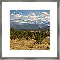 Rocky Mountain Afternoon High Framed Print