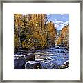 Rocky Mountain Water Framed Print