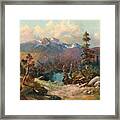 Rocky Mountains Framed Print