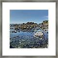 Rocky Sea Panorama Framed Print