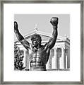 Rocky Statue - Philadelphia Framed Print
