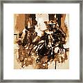Rodeo Woman Framed Print