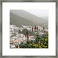 Rojo In The Pueblos Blancos Framed Print