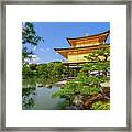 Rokuon Ji Golden Pavilion Framed Print