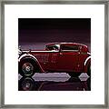 Rolls Royce Phantom 1933 Painting Framed Print