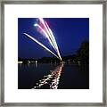 Roman Candle Framed Print