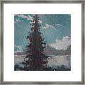 Roman Nose Tree Card Framed Print