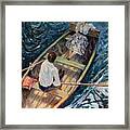 Dordogne , Beynac-et-cazenac , France ,romantic Boat Trip Framed Print