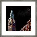 Copenhagen City Hall Tower And Roof Framed Print