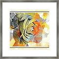 Rose Bud Framed Print