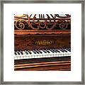 Rosewood Piano Framed Print