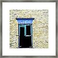 Rosita's Window - Roma Texas Framed Print