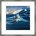 Rough Sailing Framed Print
