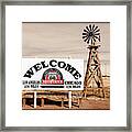 Route 66 Midpoint Framed Print