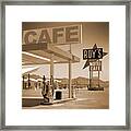 Route 66 - Roy's Motel Framed Print