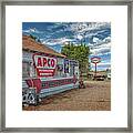 Route 66 Towing Framed Print