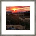 Rowena Sunset Framed Print